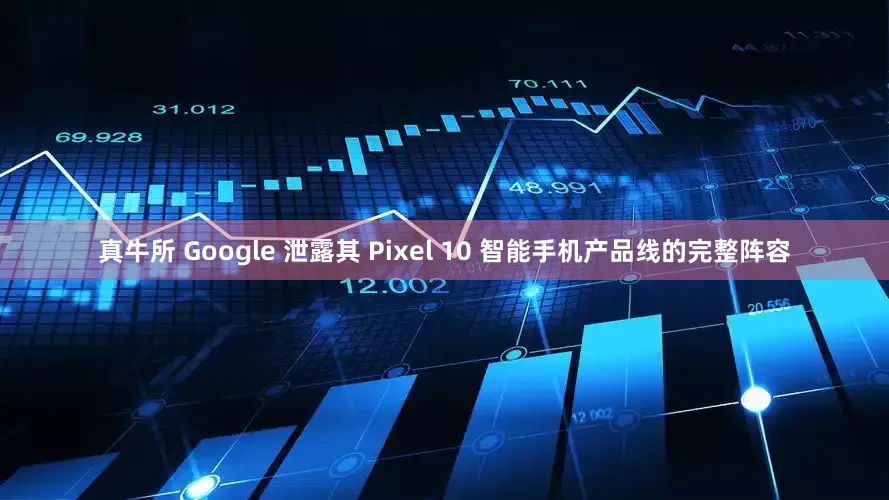 真牛所 Google 泄露其 Pixel 10 智能手机产品线的完整阵容